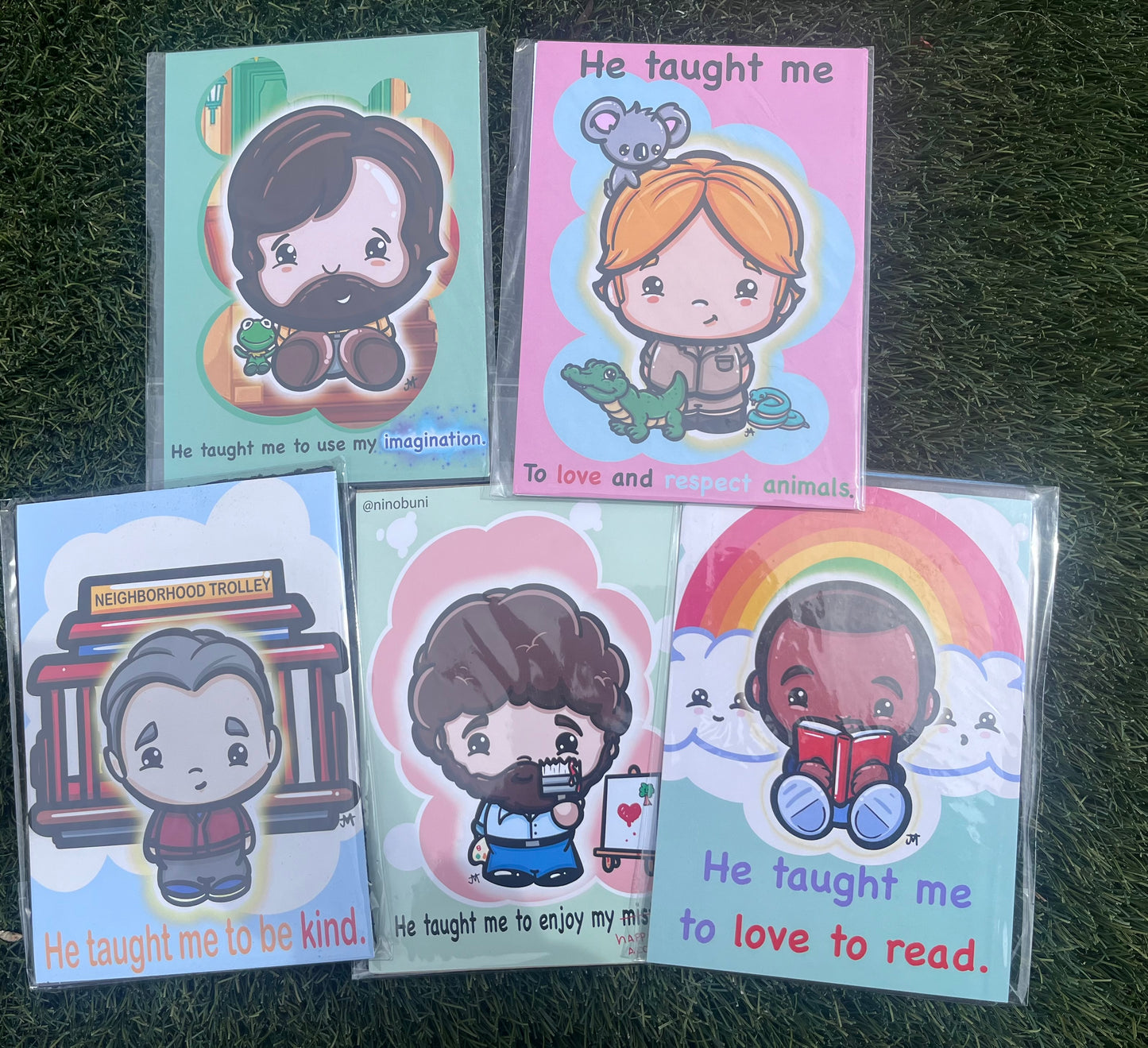 Kindness Heroes print series.