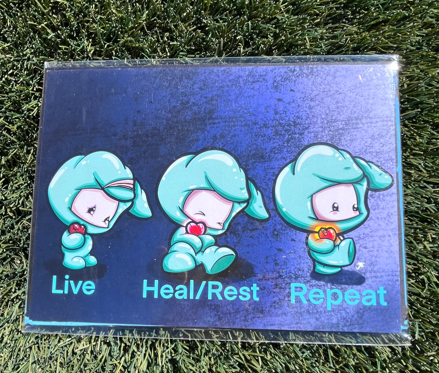 “Live,Heal,Rest/Repeat