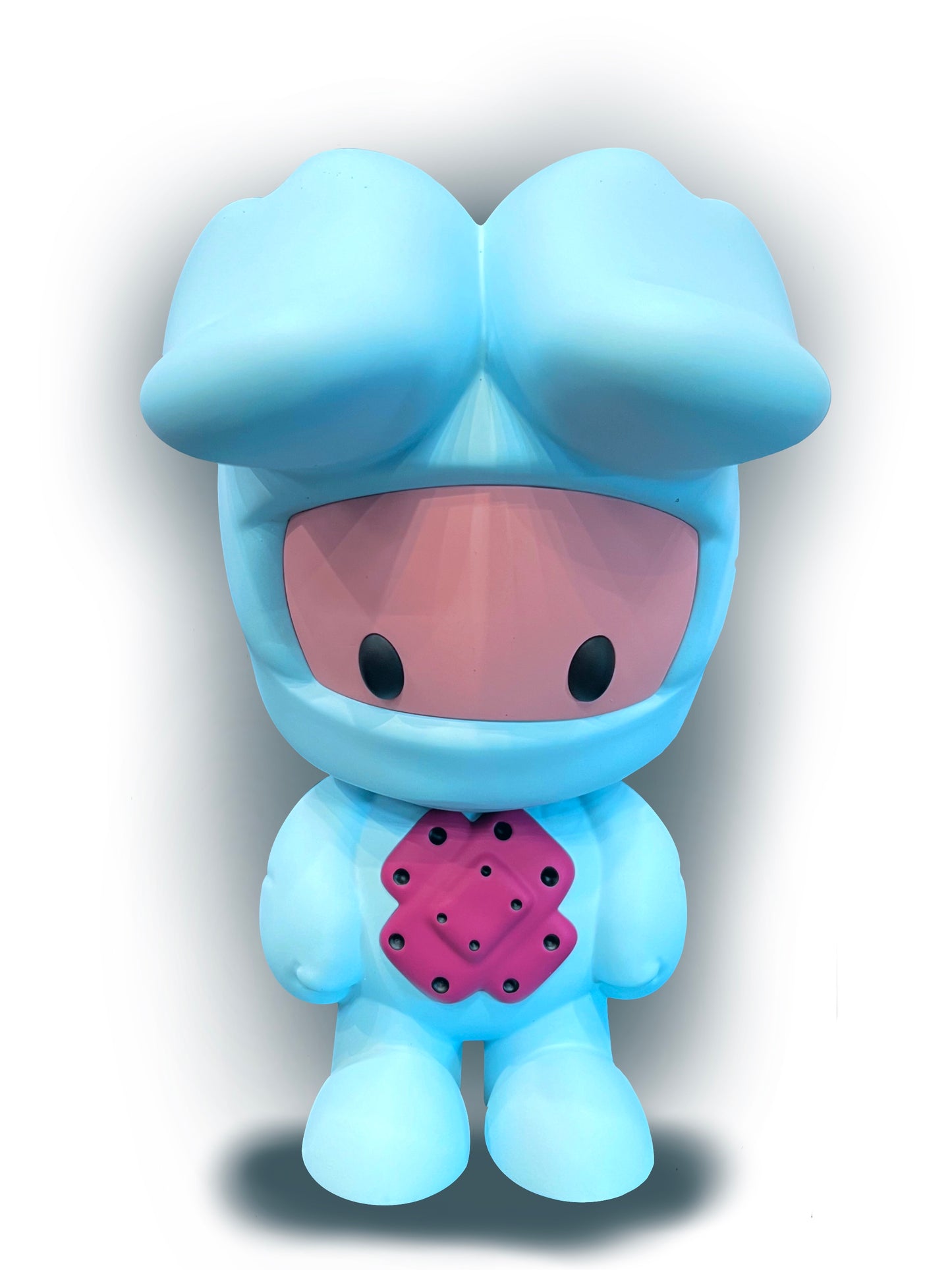 “Self Care” Light Blue vinyl toy