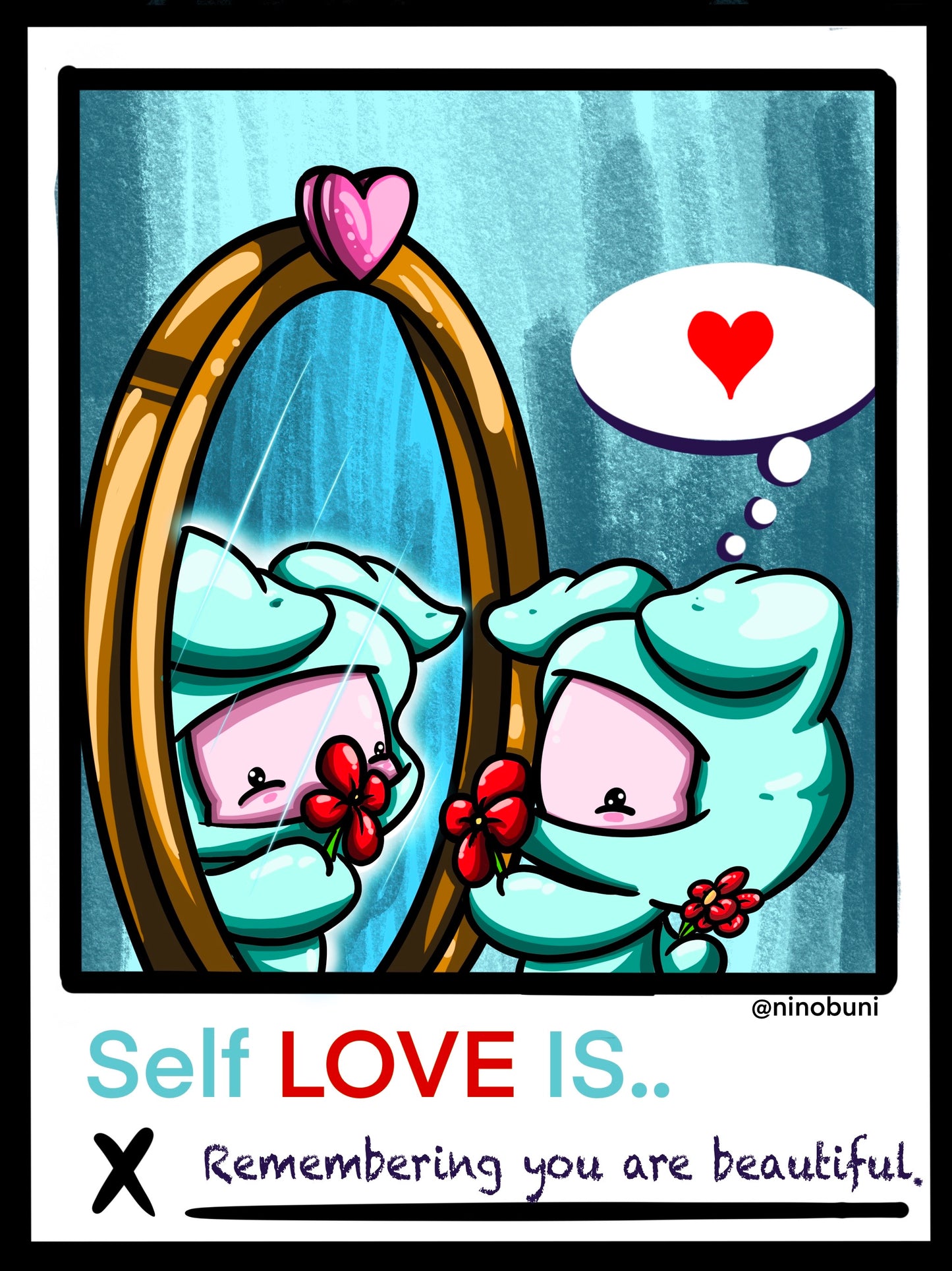 "Self Love" sticker pack