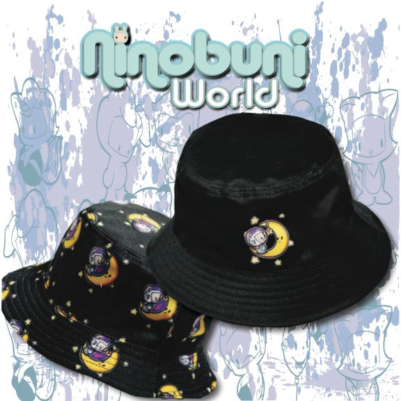 "Reach for the Stars" (Isabelle the cow reversible Bucket hat)